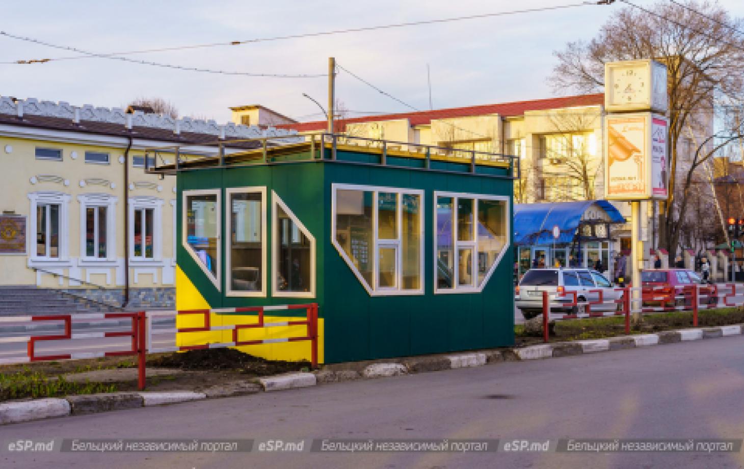 Что за будка появилась у центральной остановки в Бельцах: разъяснение  примара | СП - Новости Бельцы Молдова