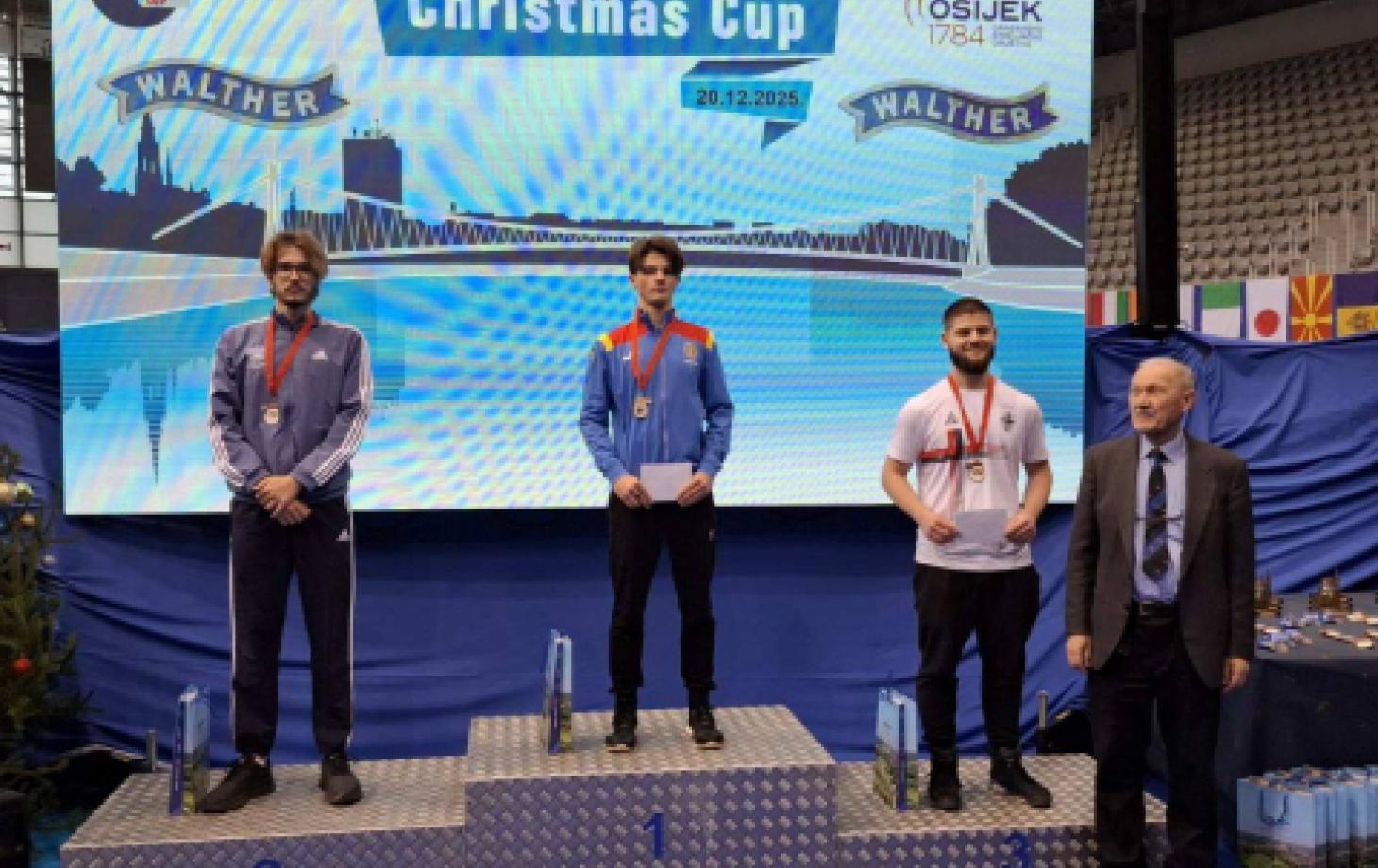 Климентий Урсу из Бельц завоевал золото на турнире по пулевой стрельбе в Хорватии