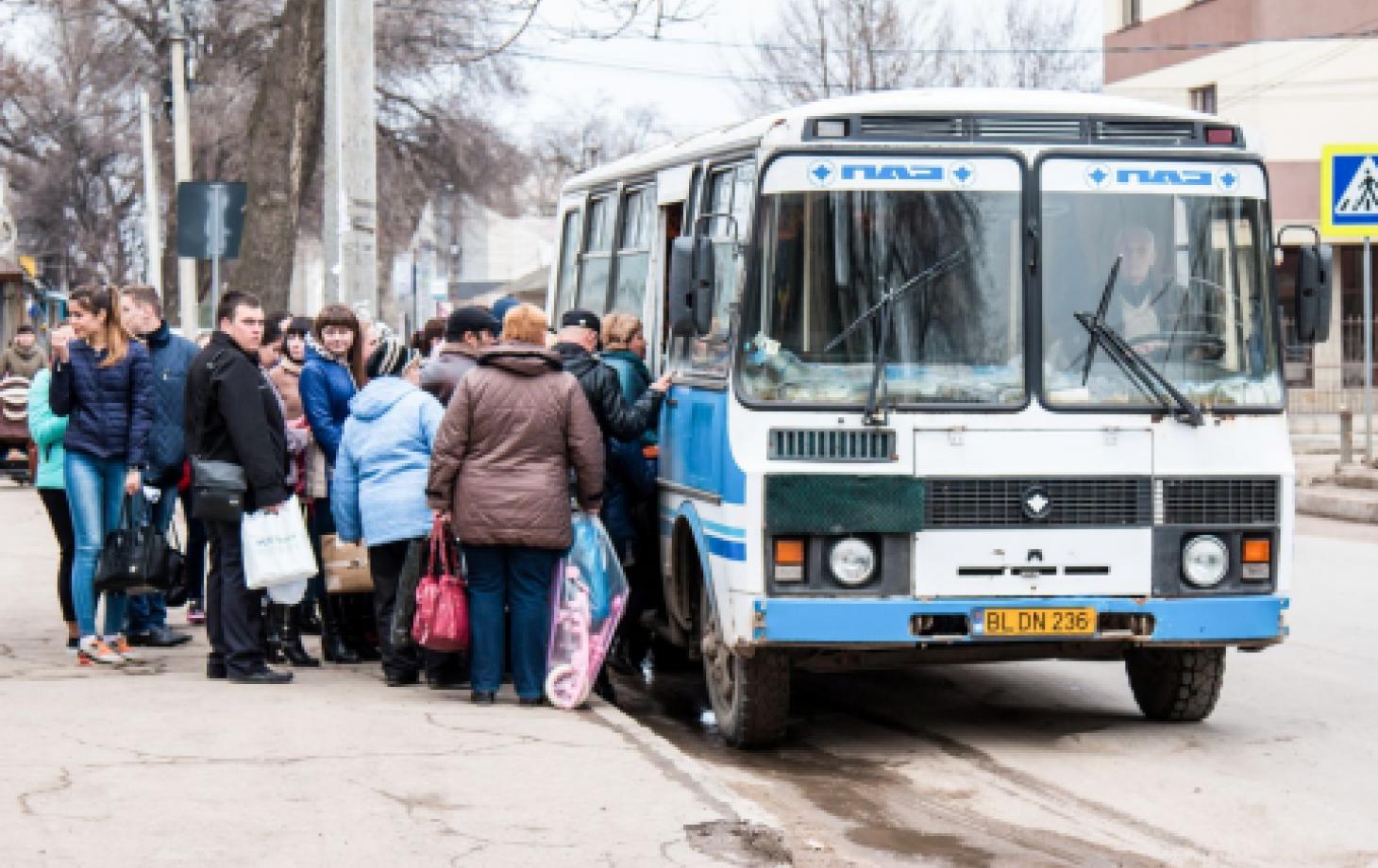 Автобус в Поповку