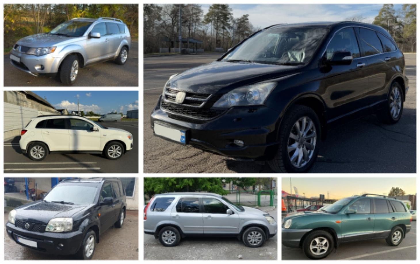 10 полноприводных кроссоверов до 10 000 евро на продажу в Бельцах: автообзор «СП»