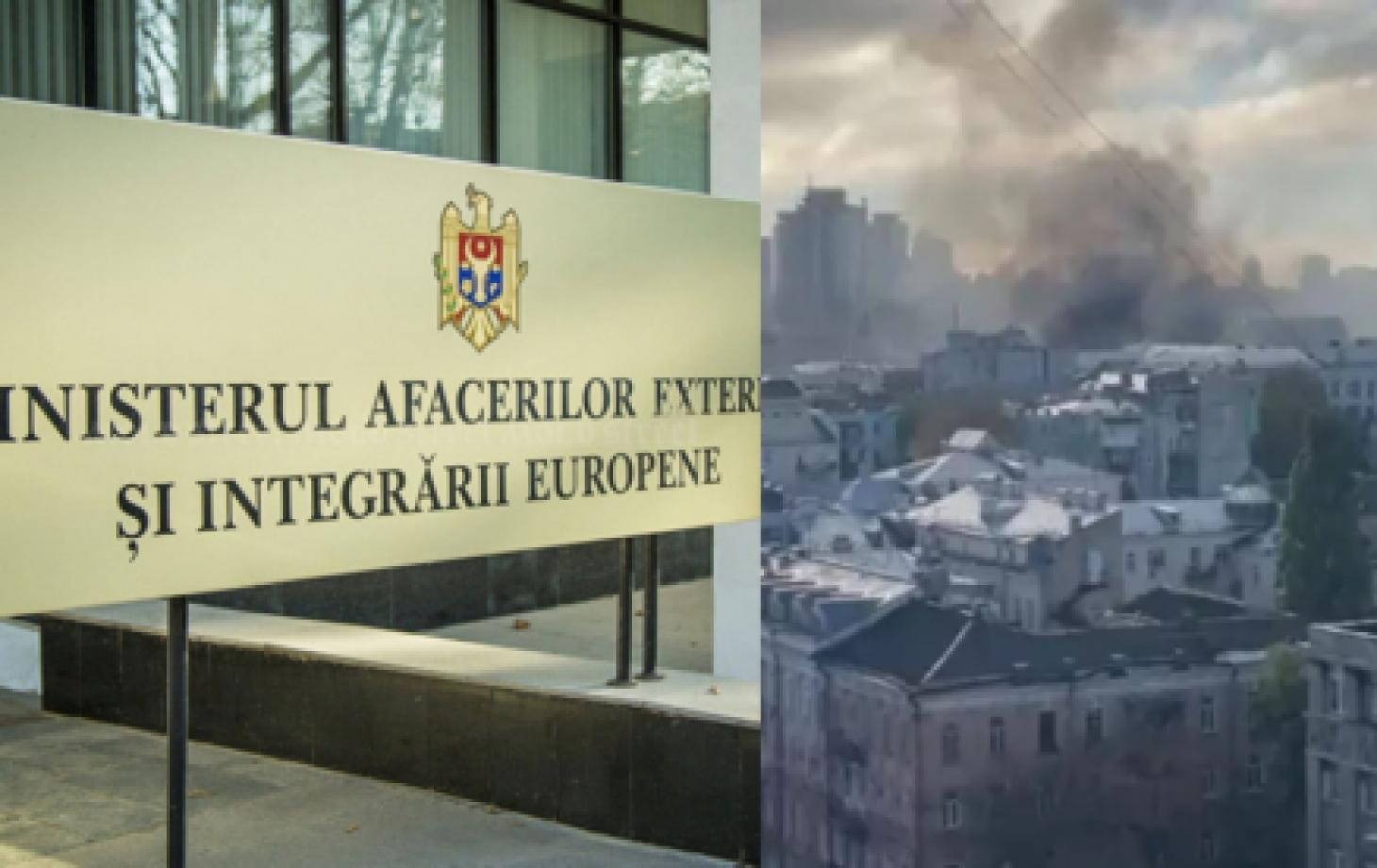 Reacția autorităților moldovenești cu privire la atacurile din Ucraina
