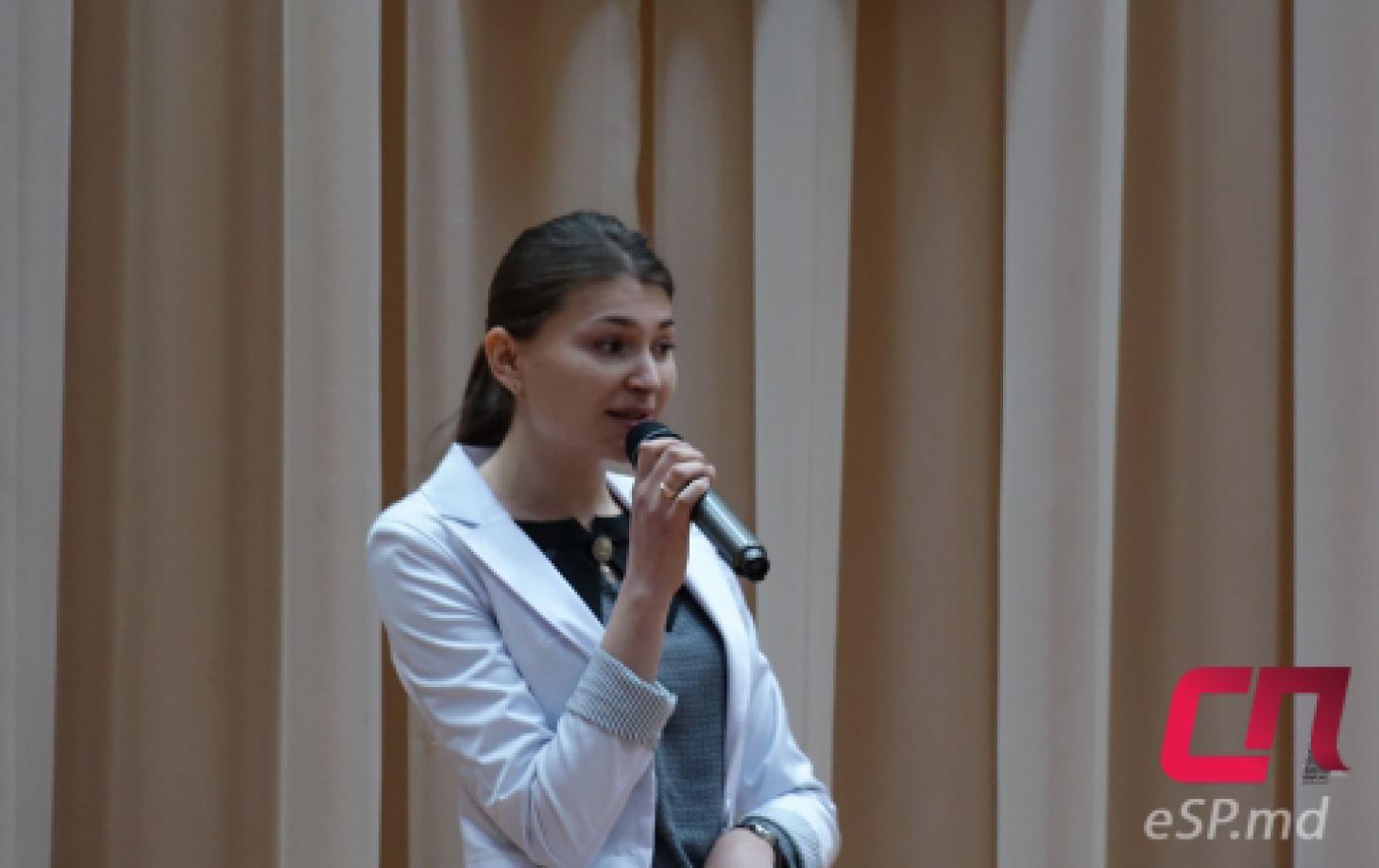 Победительница конкурса «Молодой специалист» Дина Кожокару.