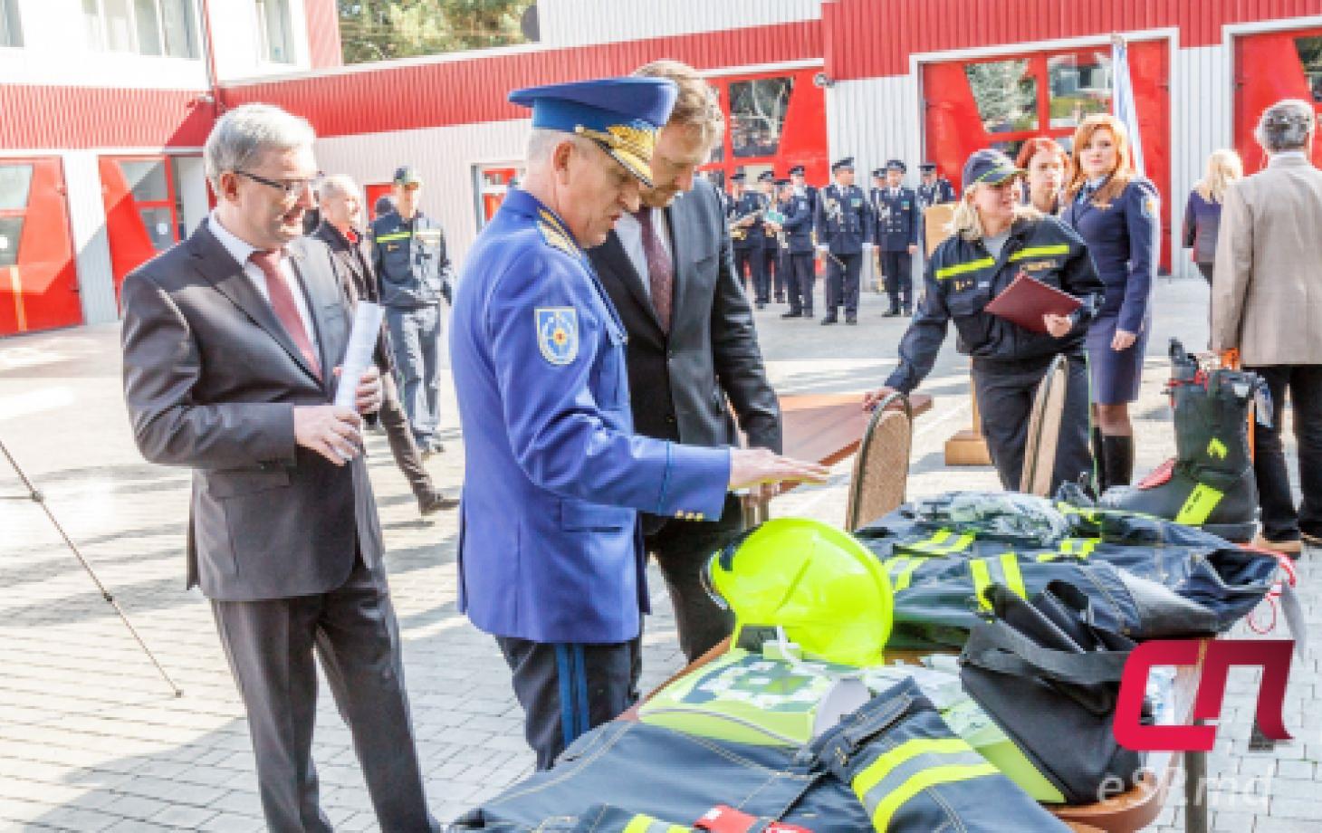 Чехия подарила бельцким спасателям новое оборудование и экипировку