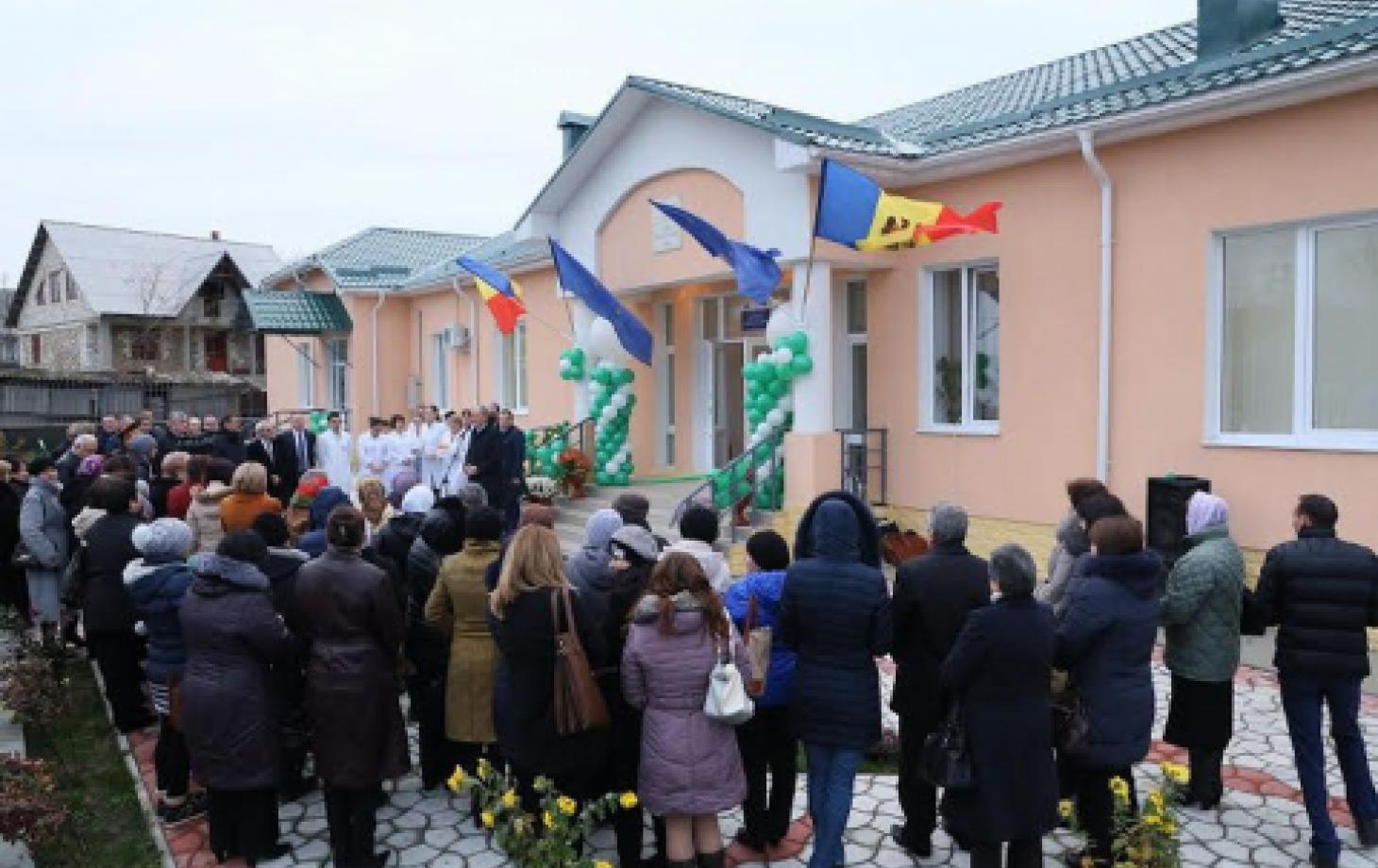 Центр семейных врачей села Кочиеры открылся в ноябре 2014 года.