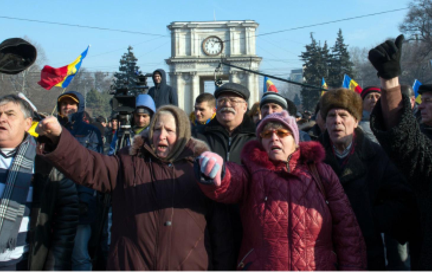 Протесты в Кишинёве