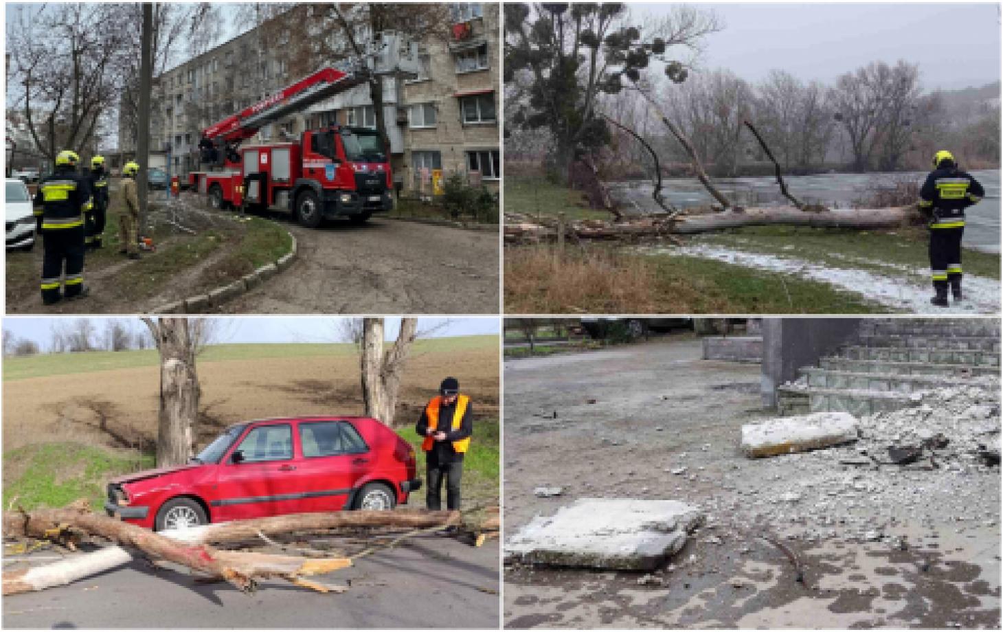 Упавшие деревья и сорванные крыши: в Молдове устраняли последствия непогоды