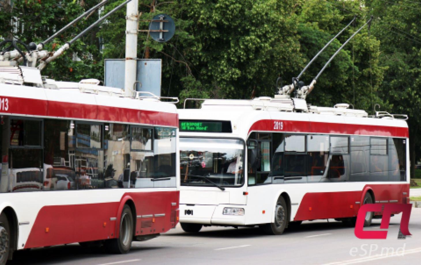 Новые троллейбусы в Бельцах