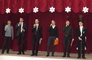 Встретили весну концертом